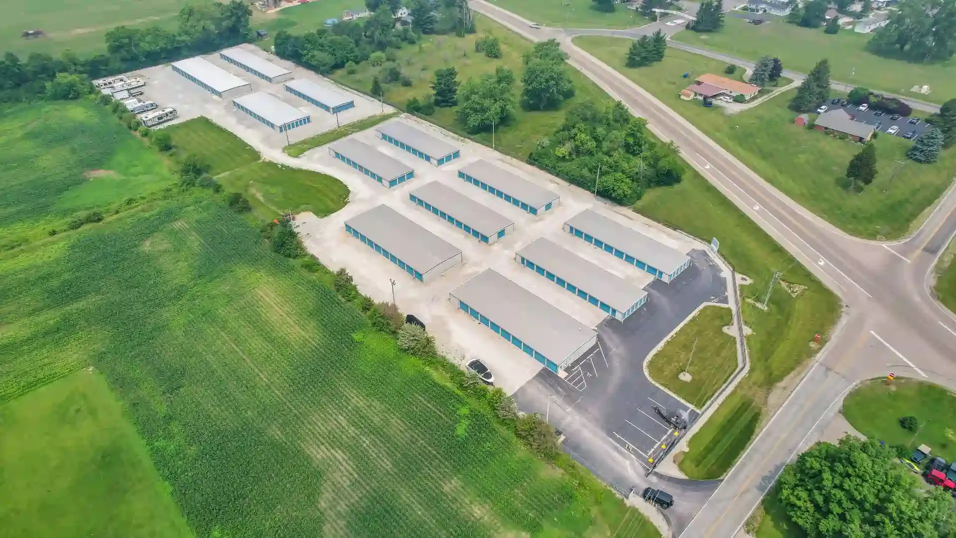 arial view of facility