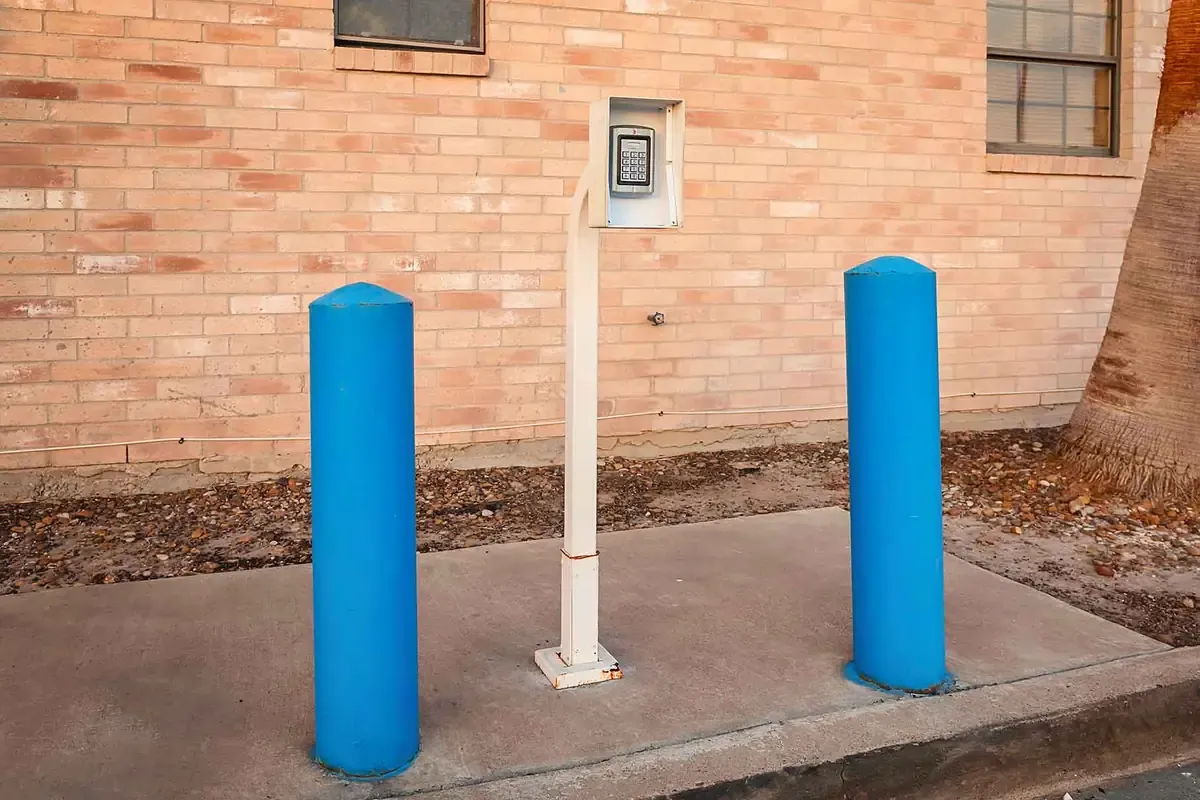 entrance keypad