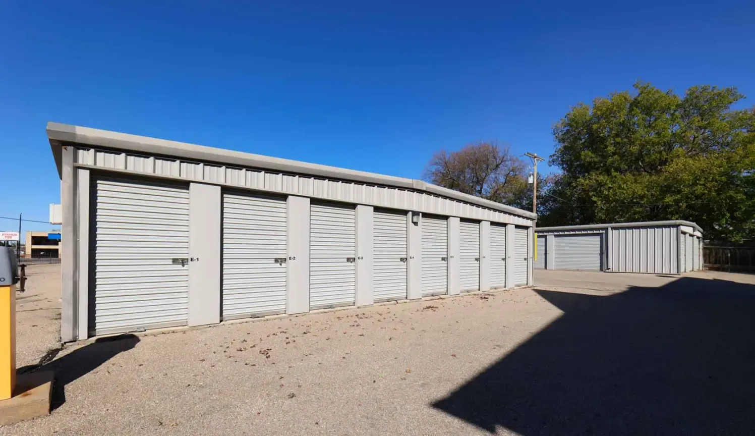 Drive up units at KO Self Storage