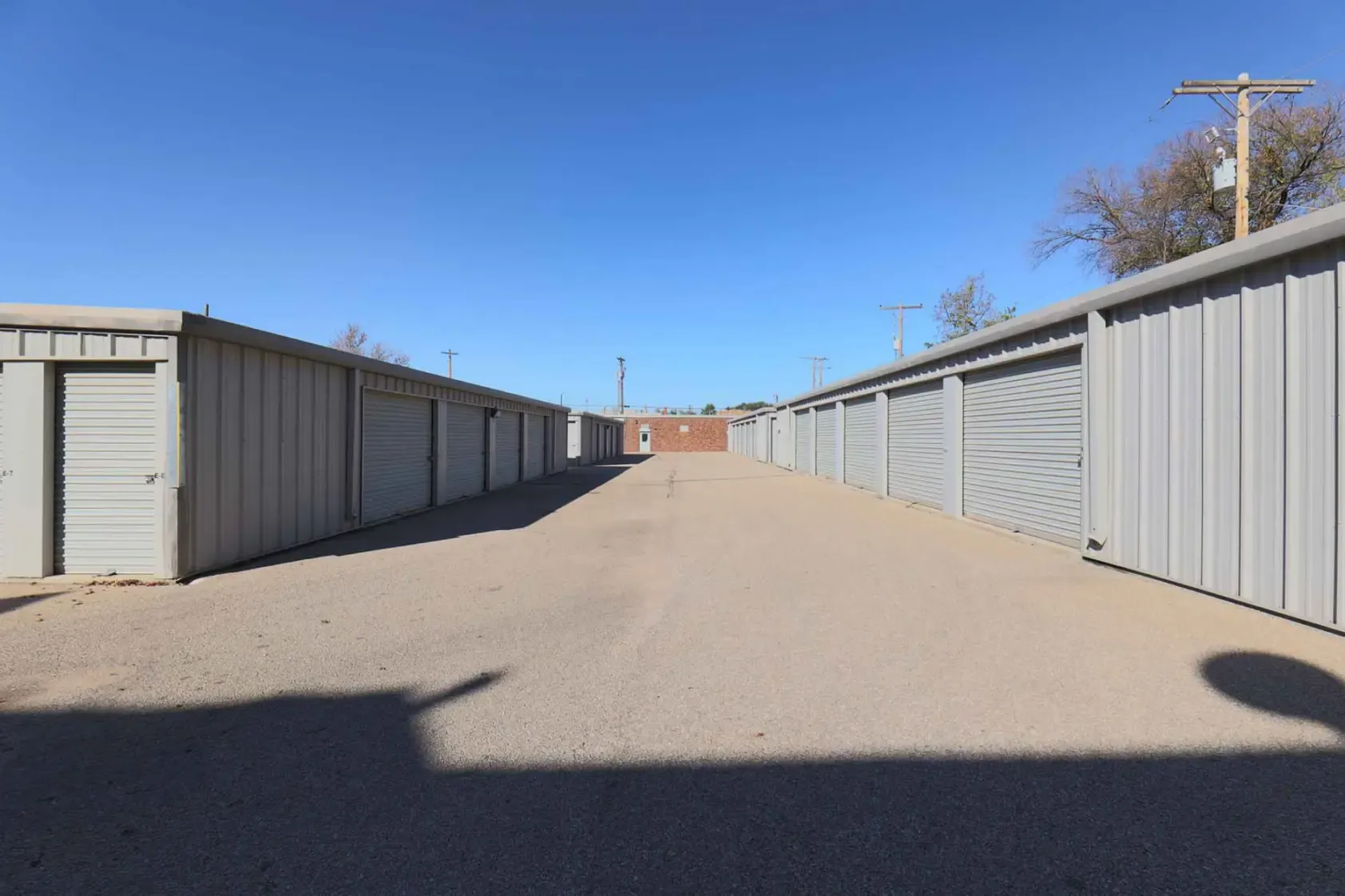 Drive up units at KO Self Storage