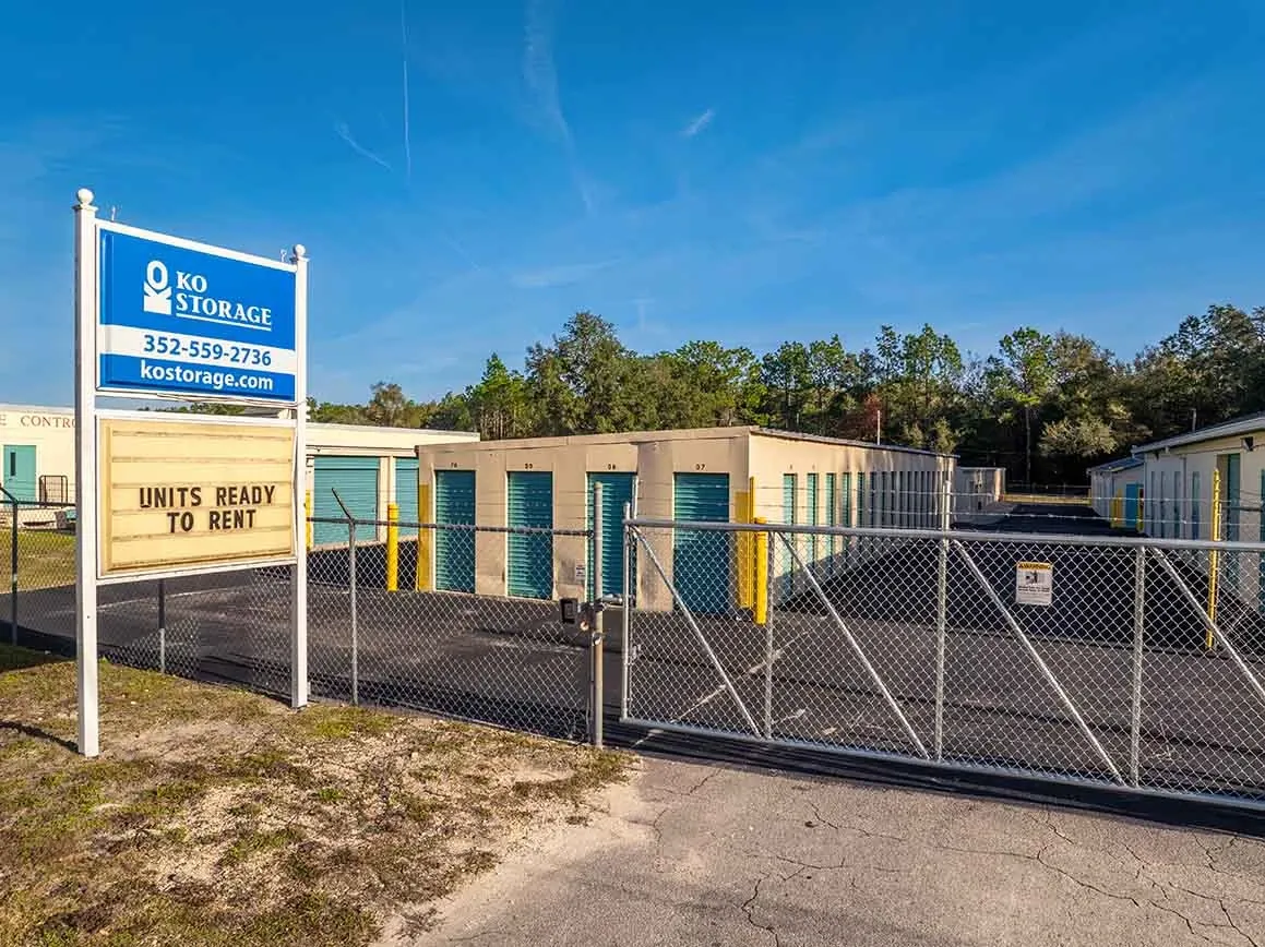 Gated storage facility