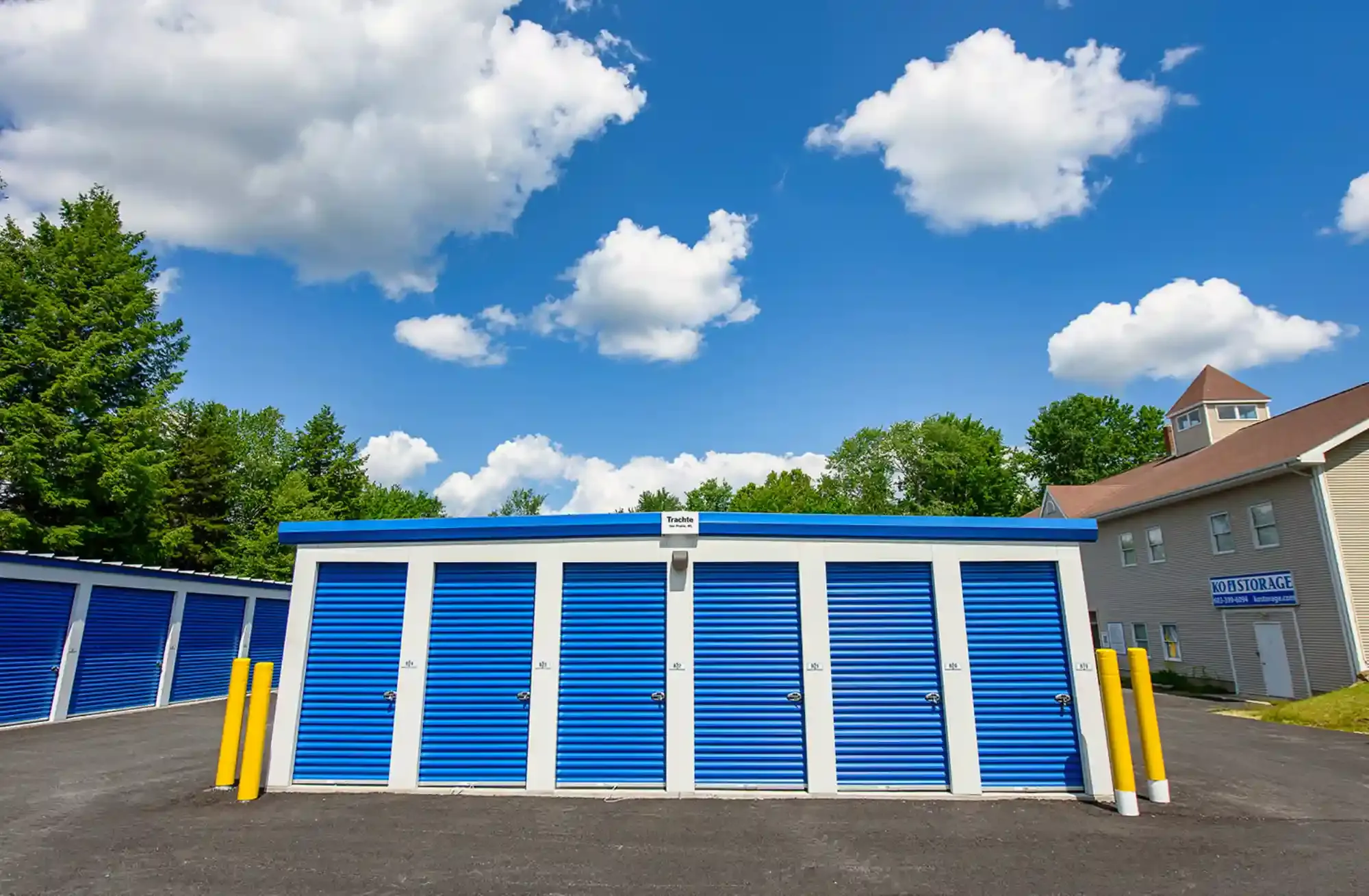 Drive up storage units