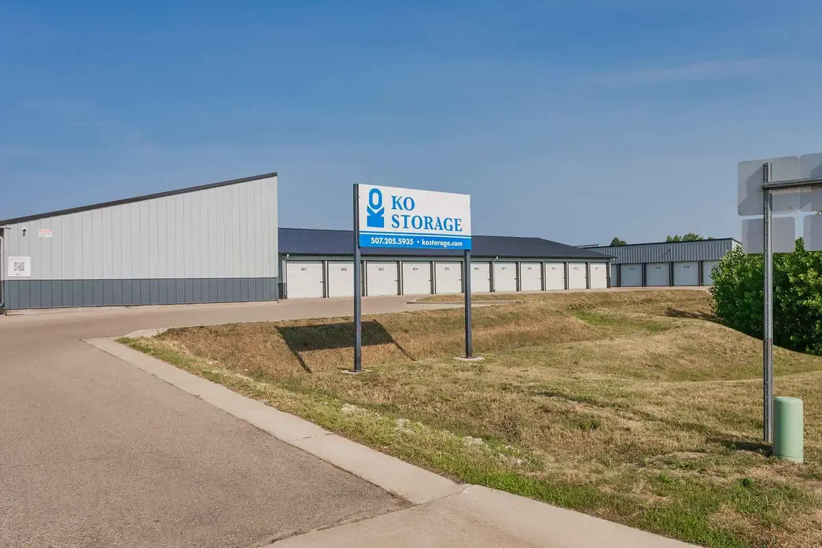 The sign for this facility.