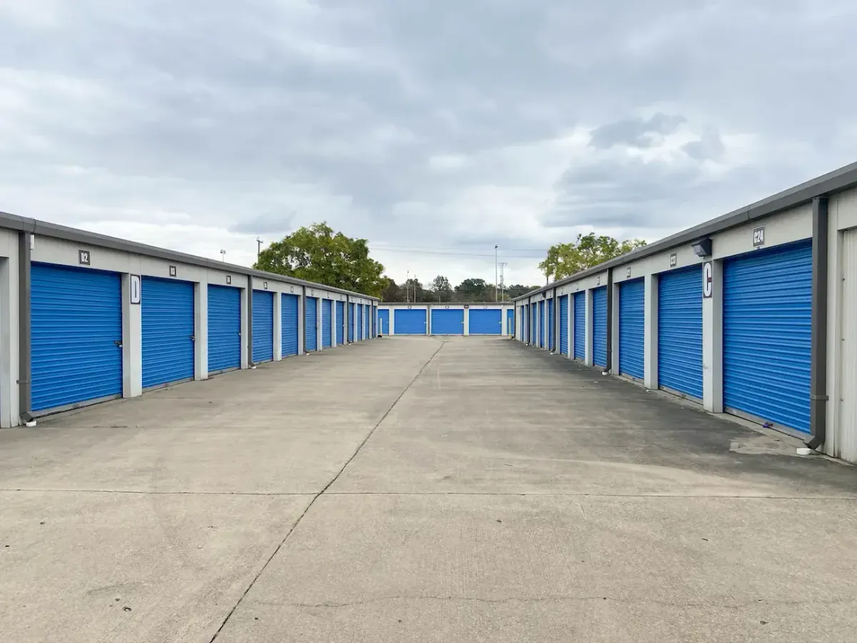 Drive up storage units