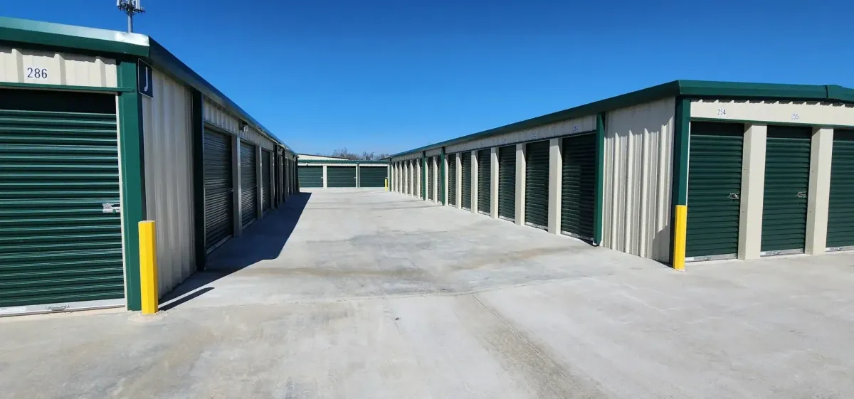 Storage facility exterior