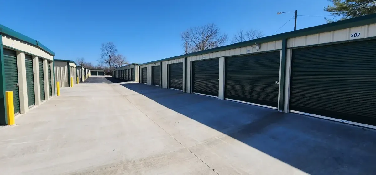 Storage facility exterior