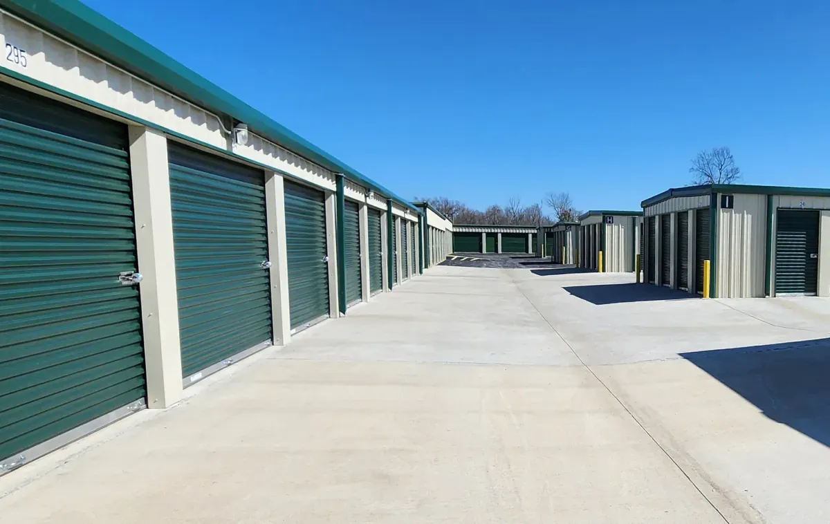 Storage facility exterior