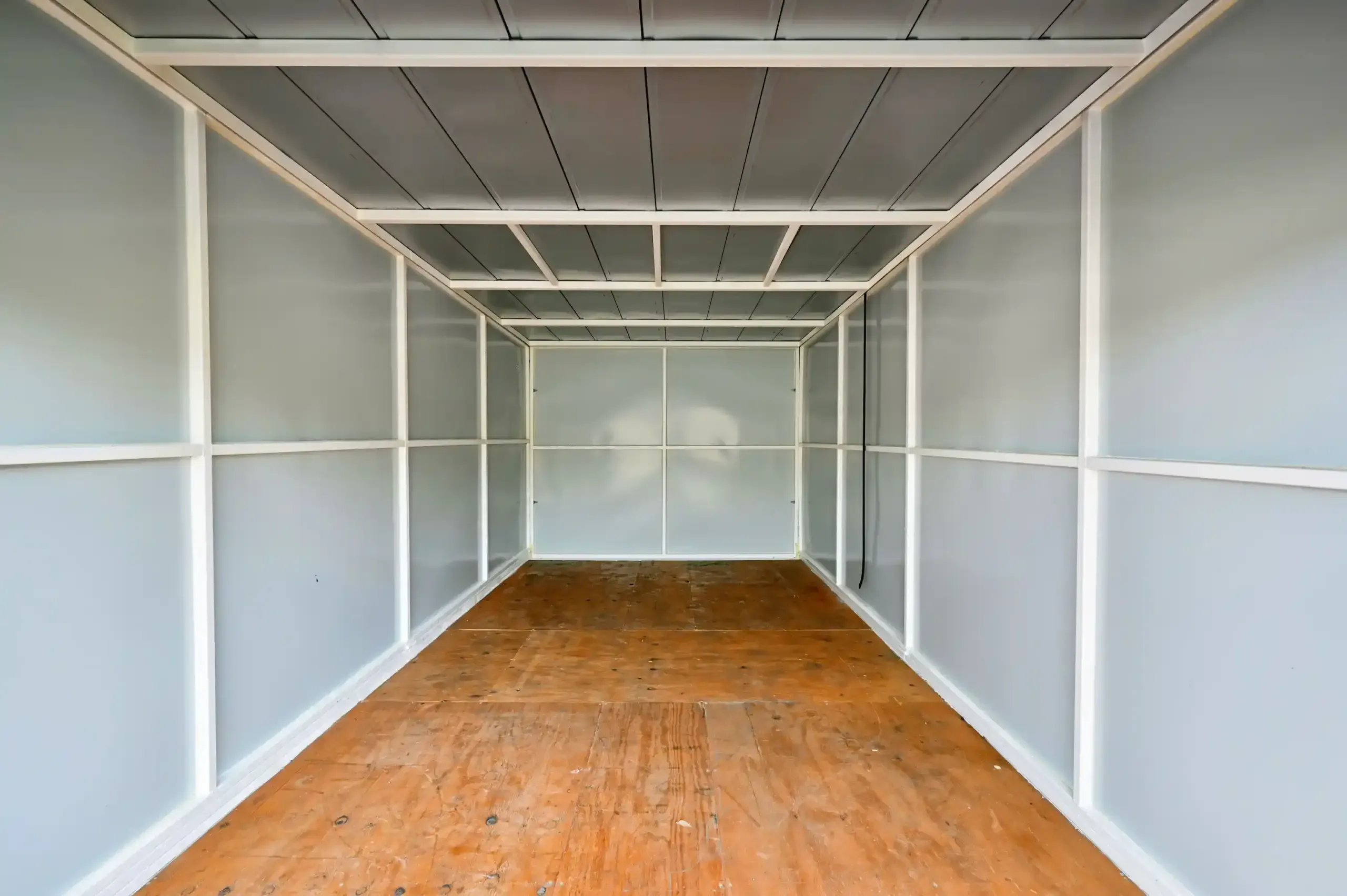 inside storage unit