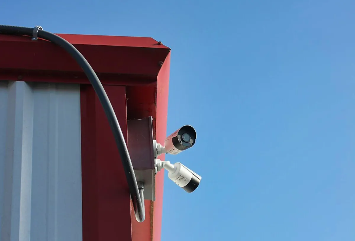 Security cameras at KO Storage