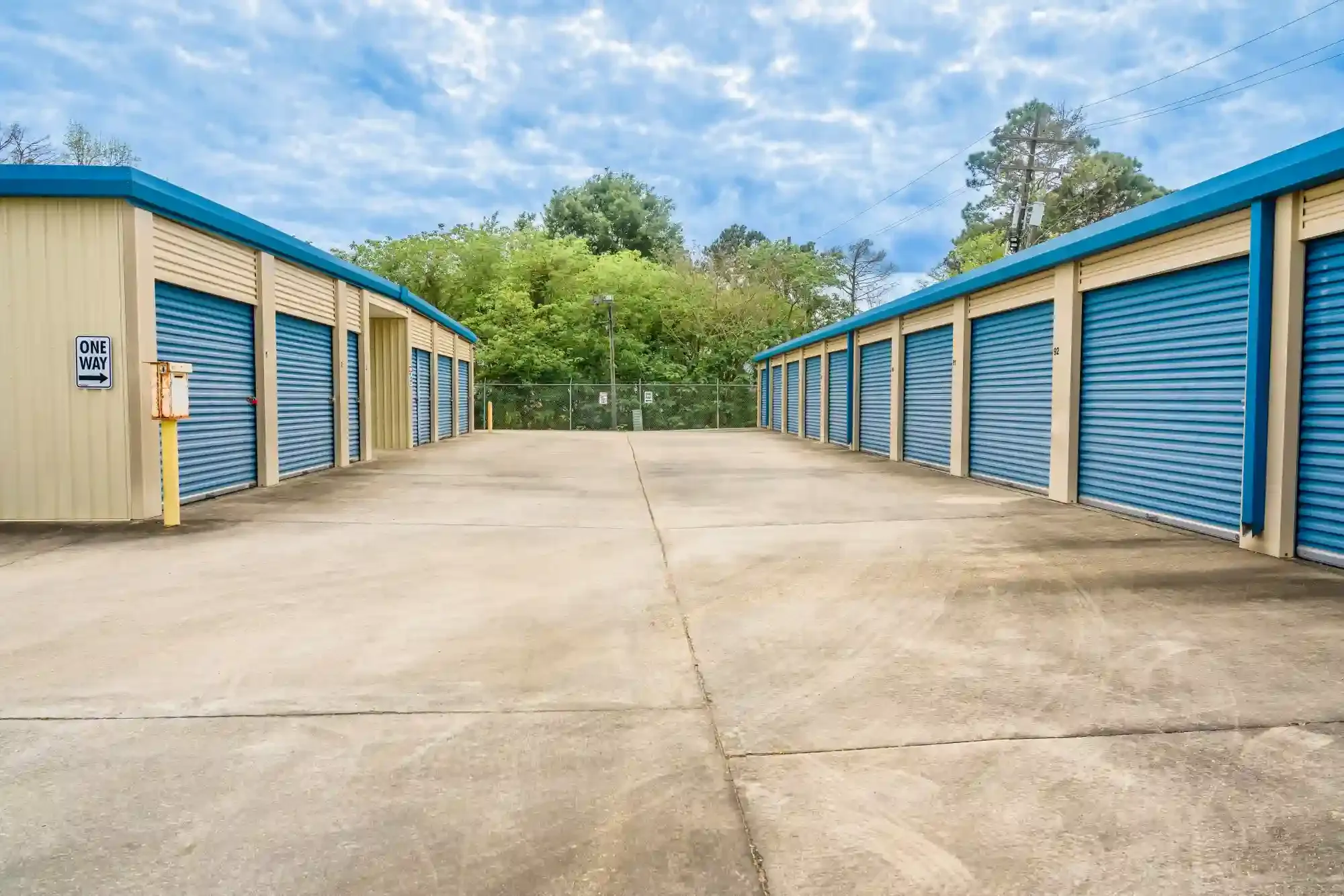 Gated Storage facility 