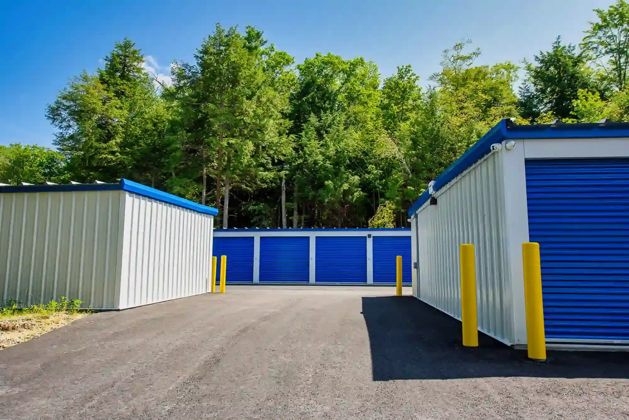 Drive up storage units