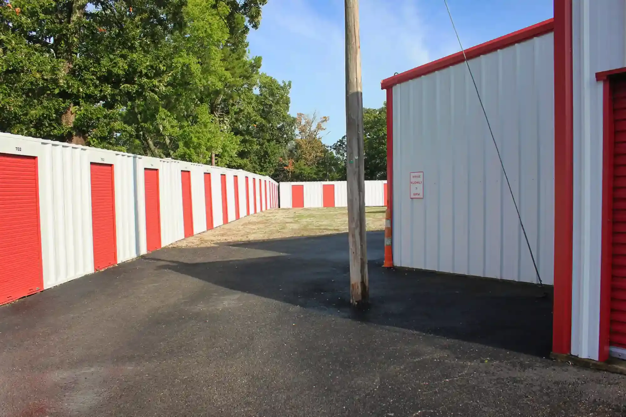 Drive up units at KO Storage