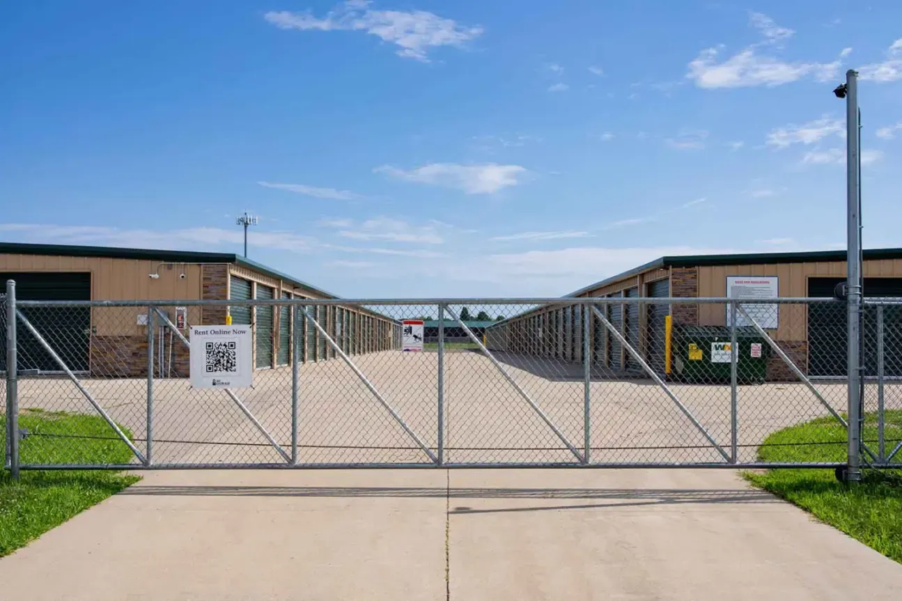 Gated entrance