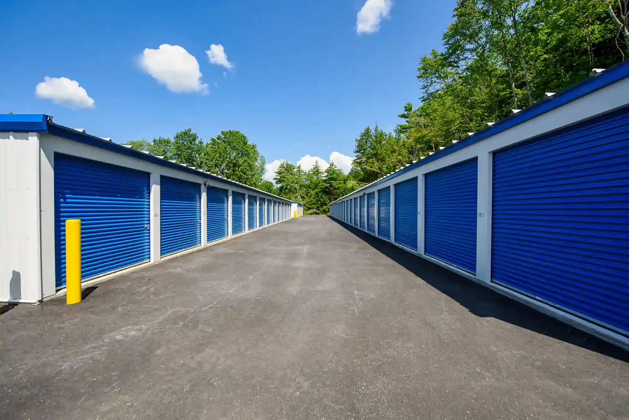 Drive up storage units