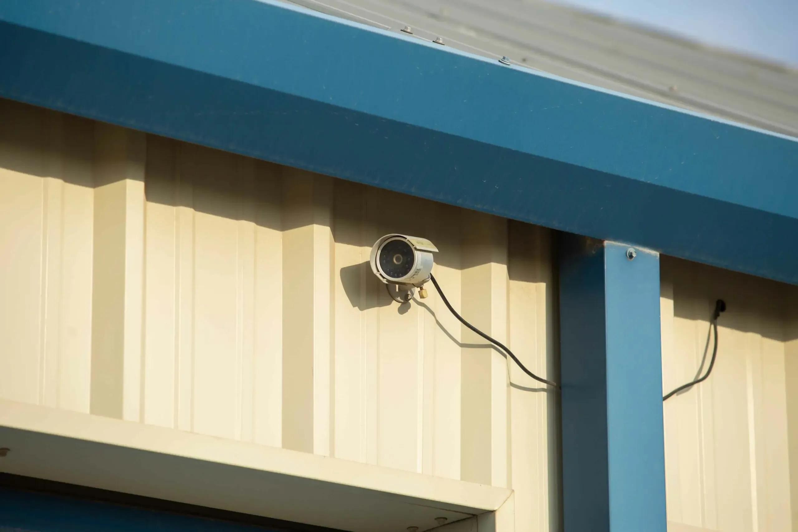 Security camera for facility