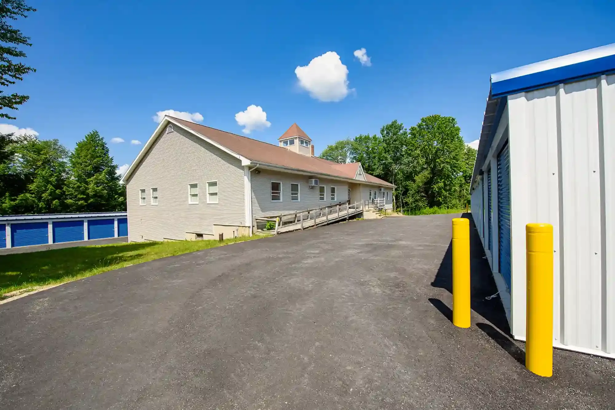 Drive up storage units