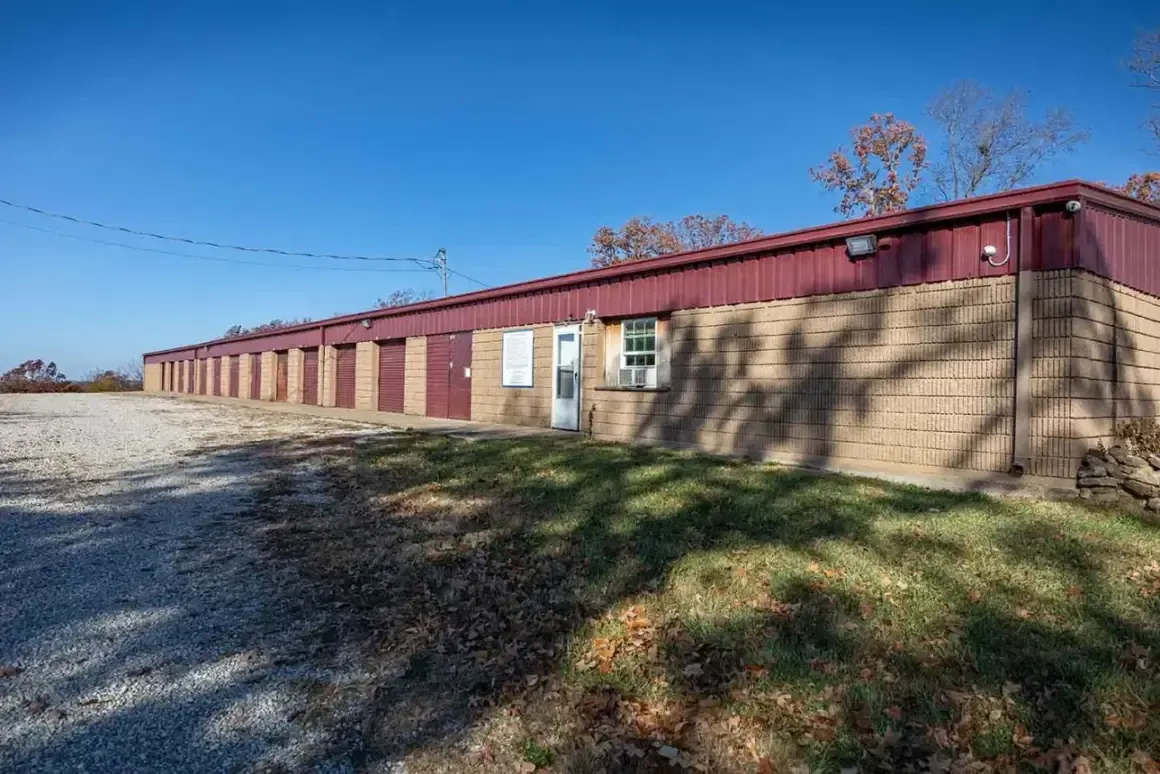 The office entrance and units.