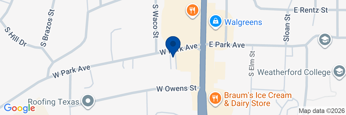 Map showing facility locations
