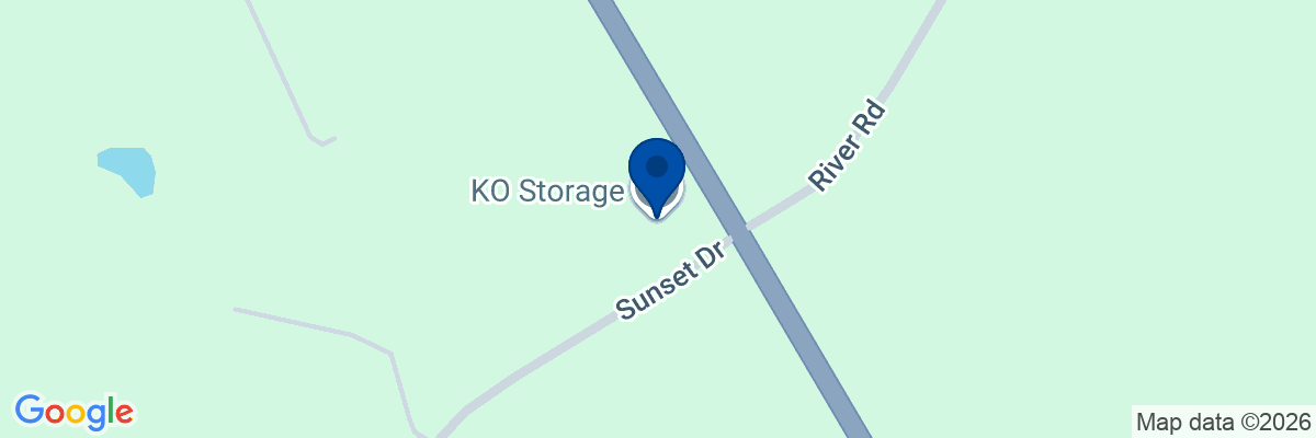 Map showing facility locations