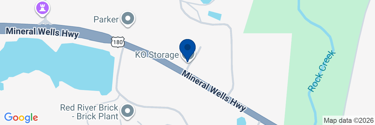 Map showing facility locations