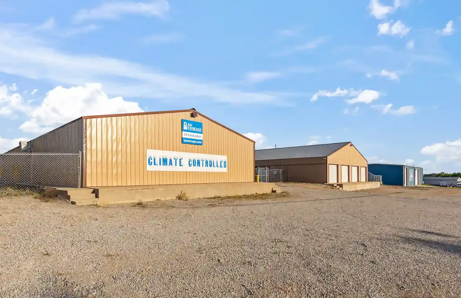 Climate controlled storage facility