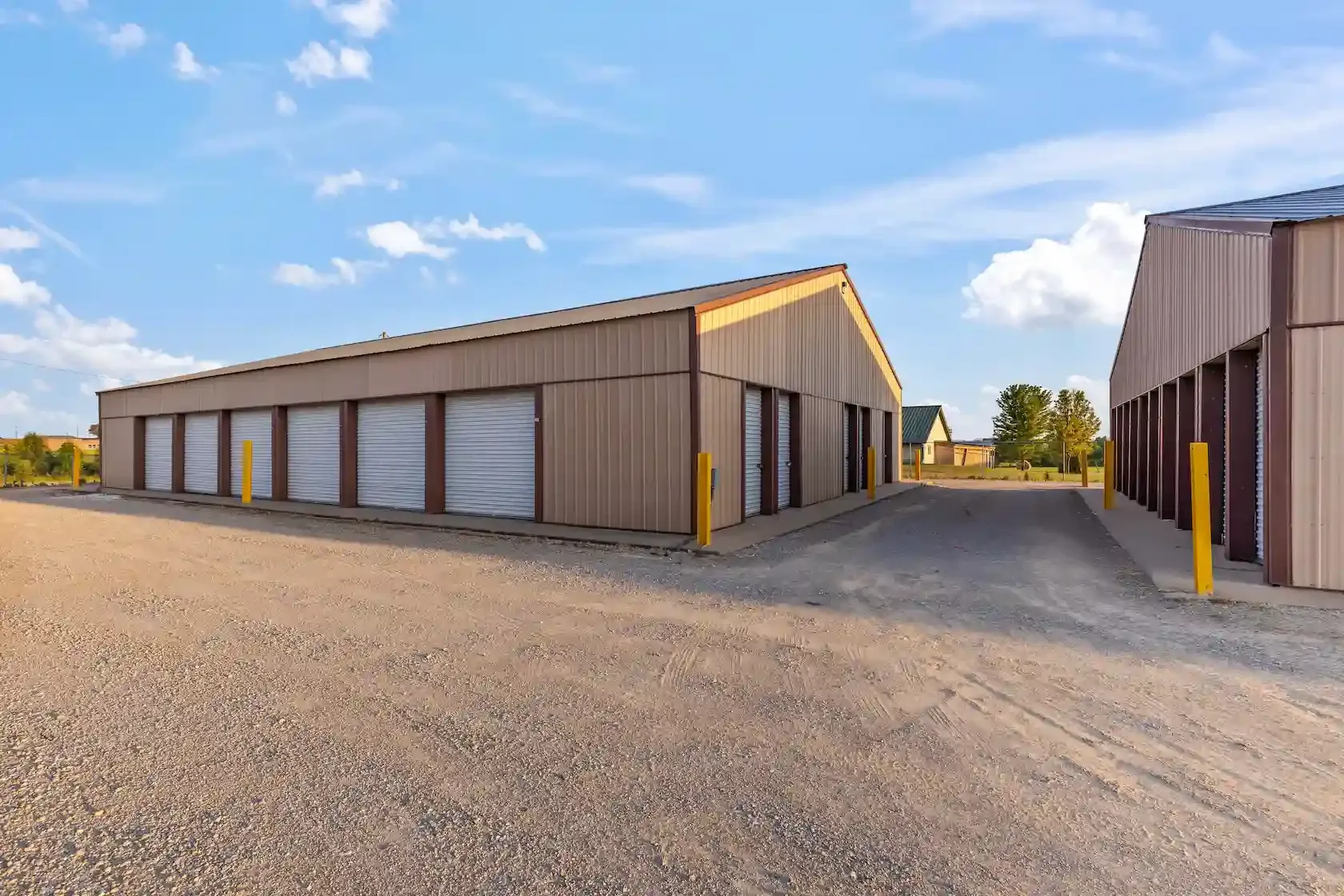 Drive up storage units