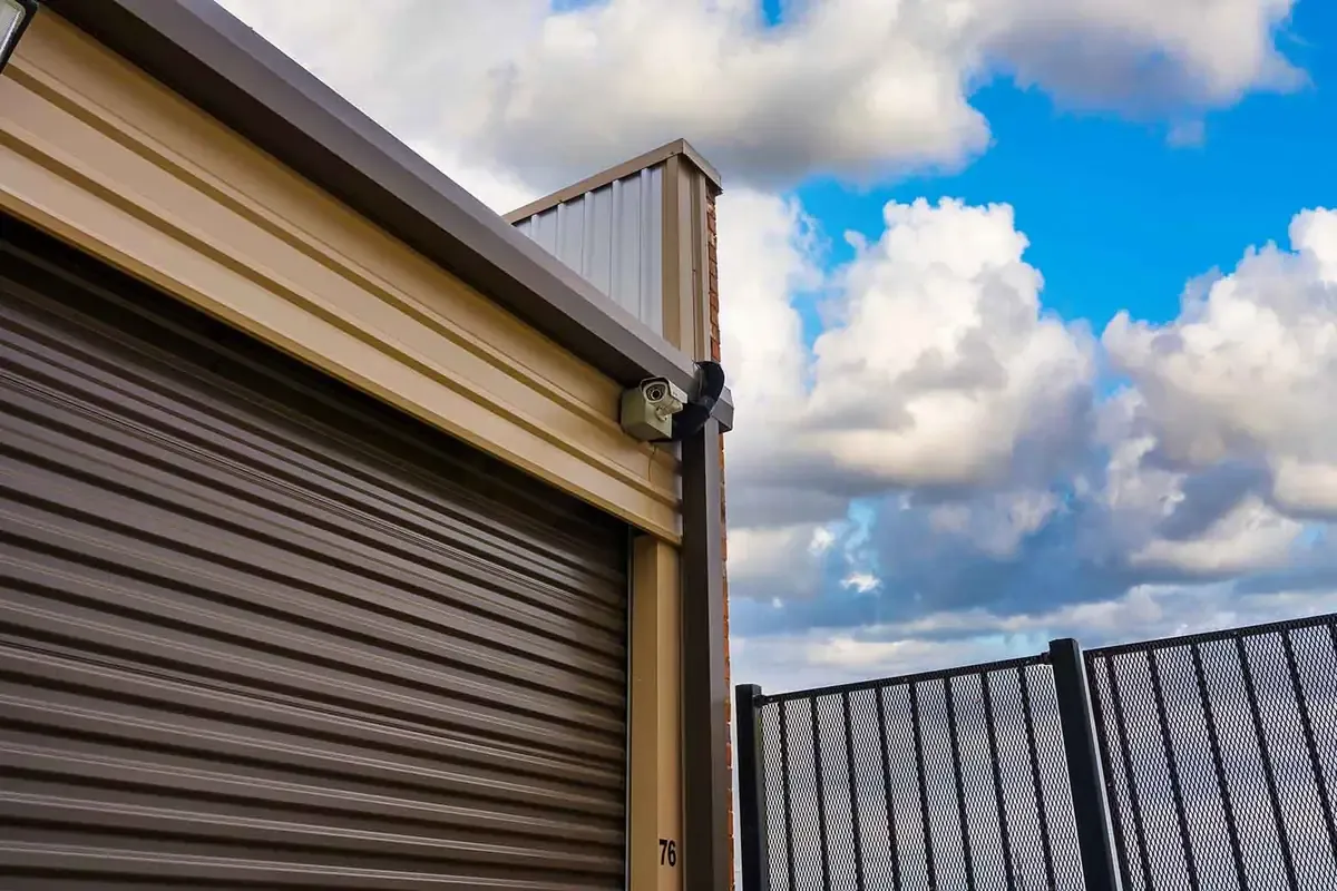 Security camera at KO Storage