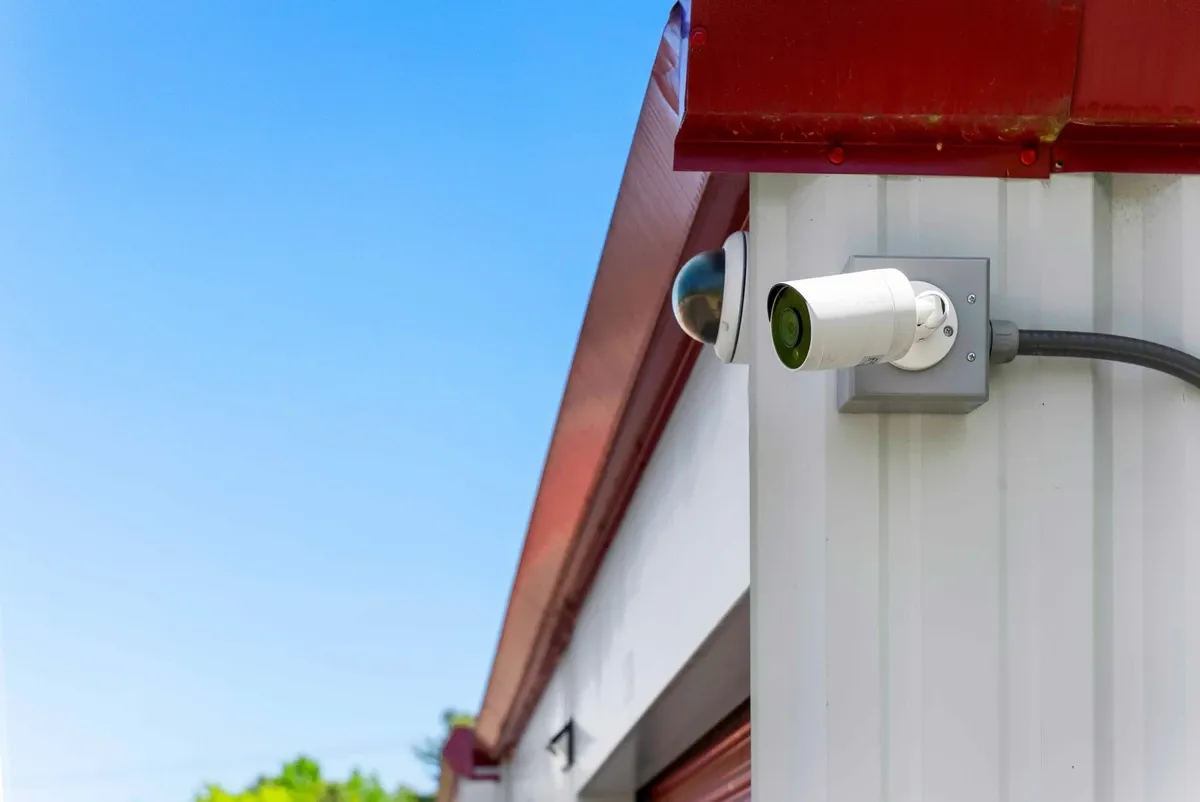 Security cameras at KO Storage