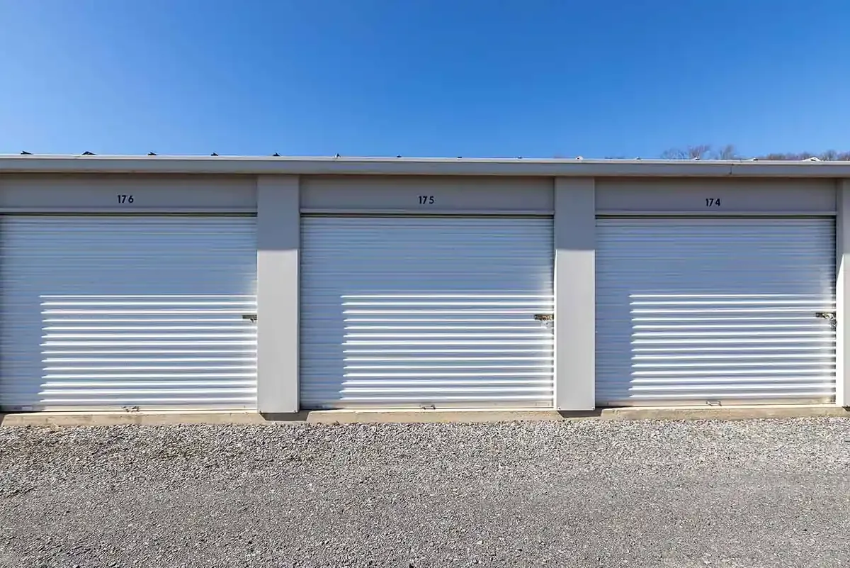 Drive up storage units