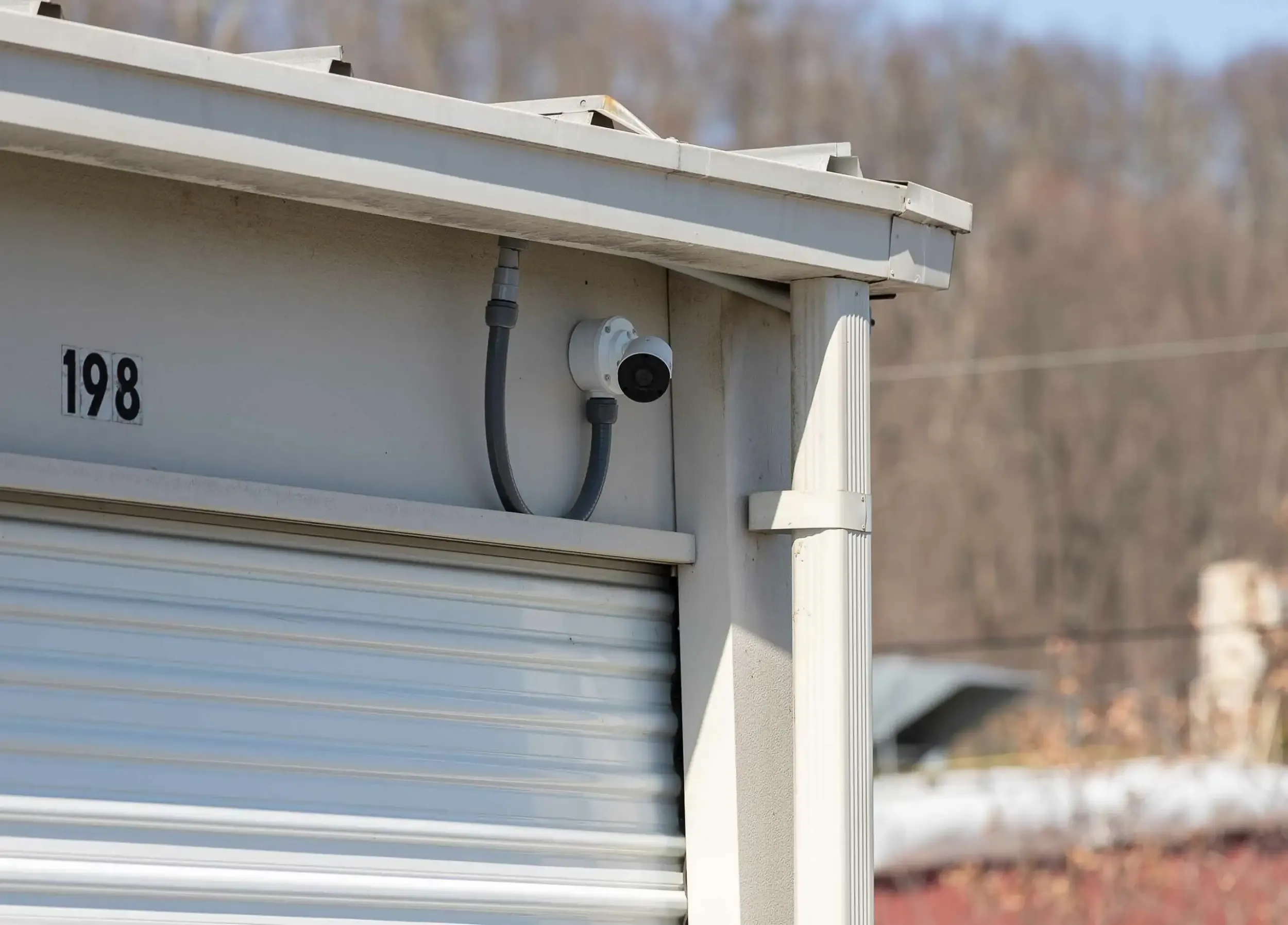 Security camera for facility