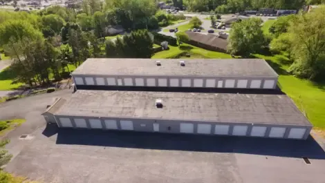 Modern storage facility exterior designed for easy access