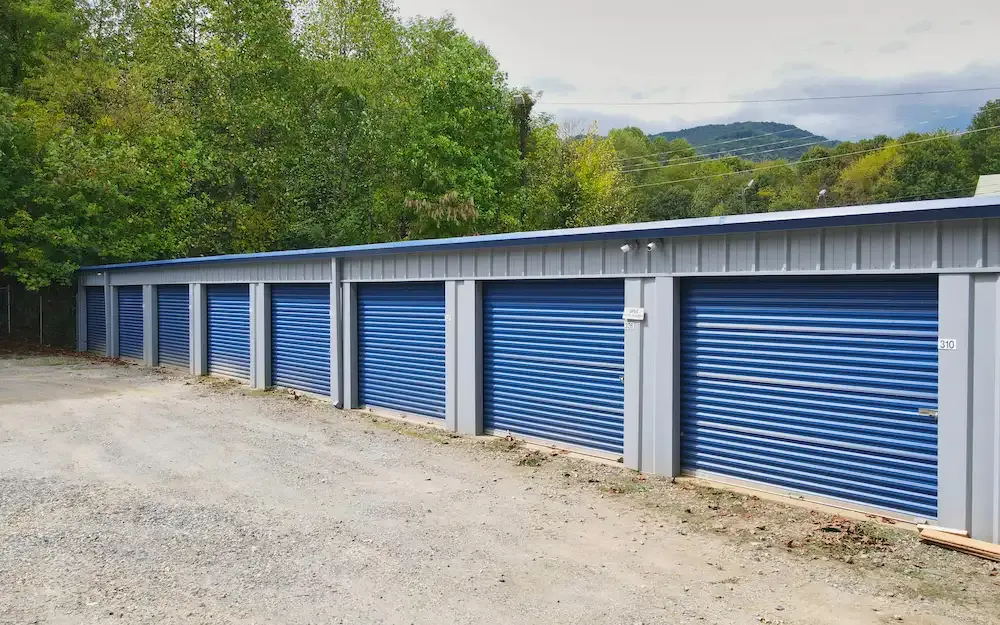 Drive up storage units