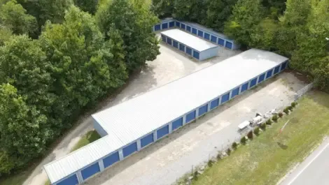Self storage units with drive-up access for large items
