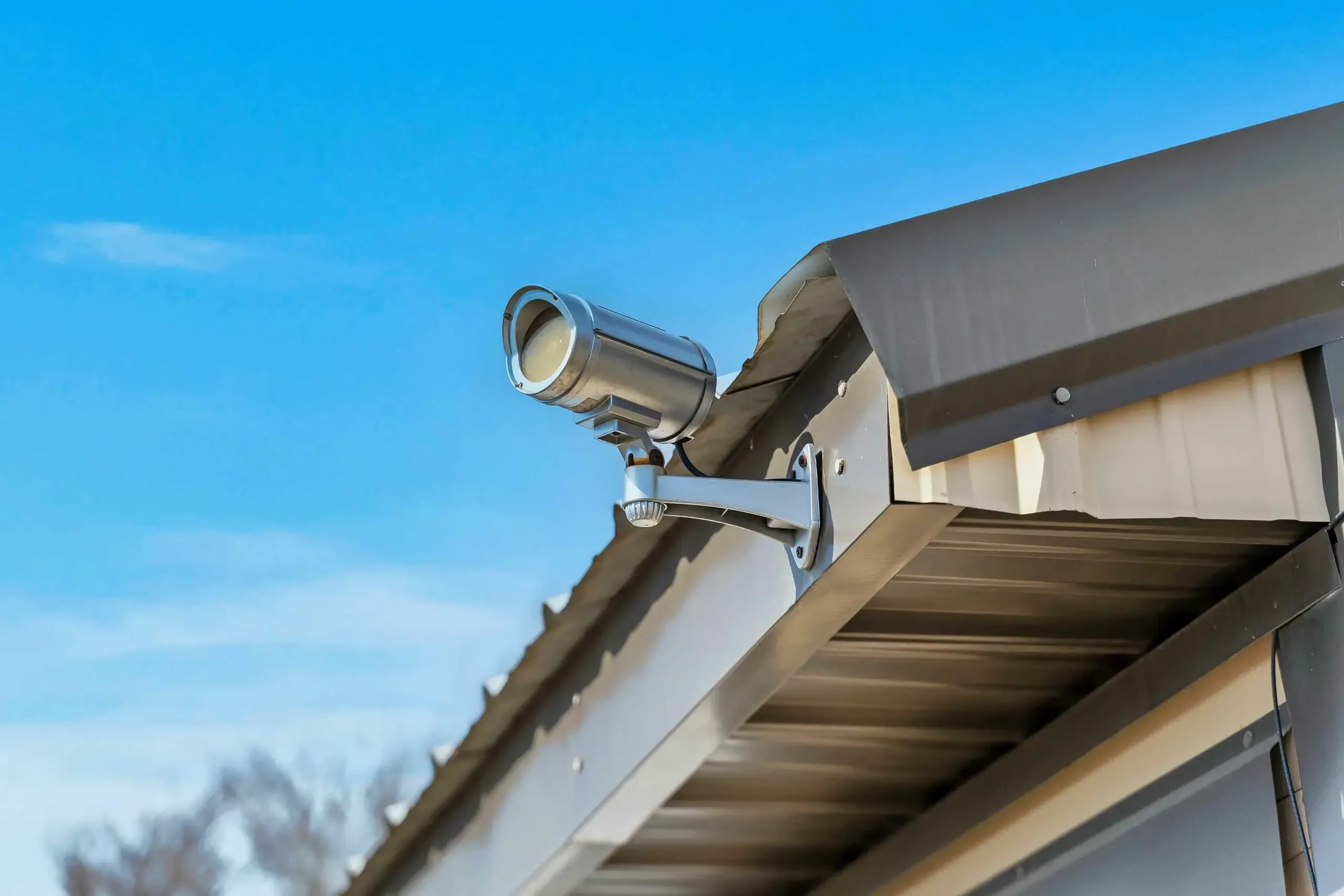 Security camera for facility