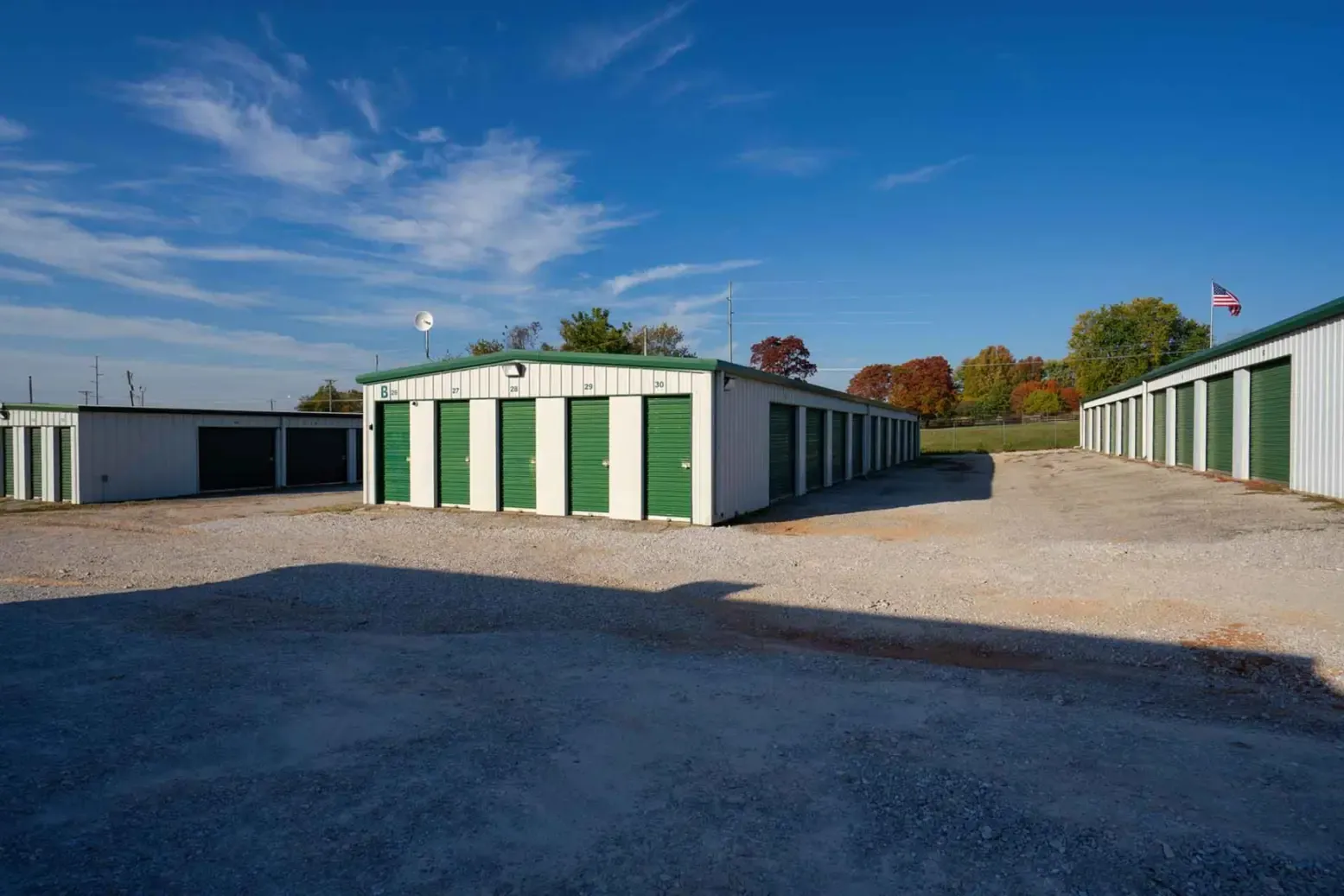 Drive up units at KO Storage