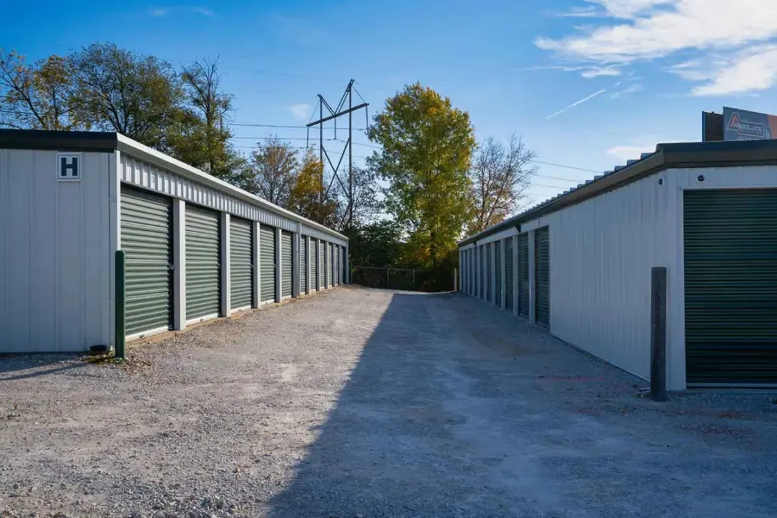 Drive up units at KO Storage
