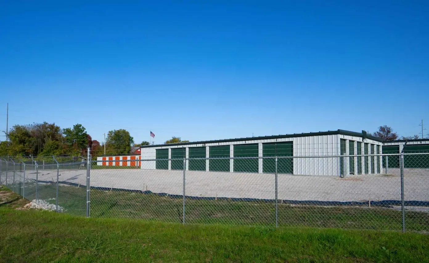 Security gate at KO Storage