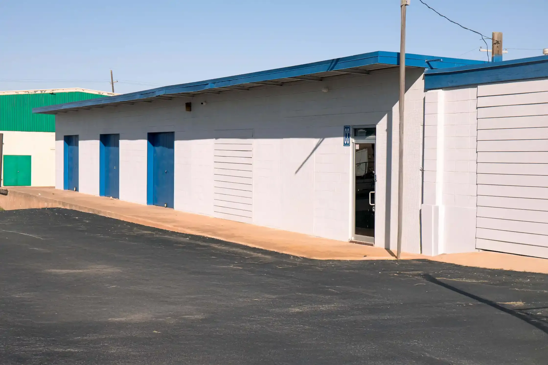 Climate controlled storage units