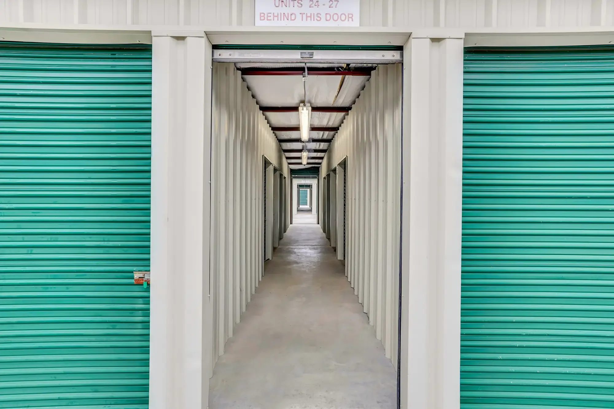Indoor storage units