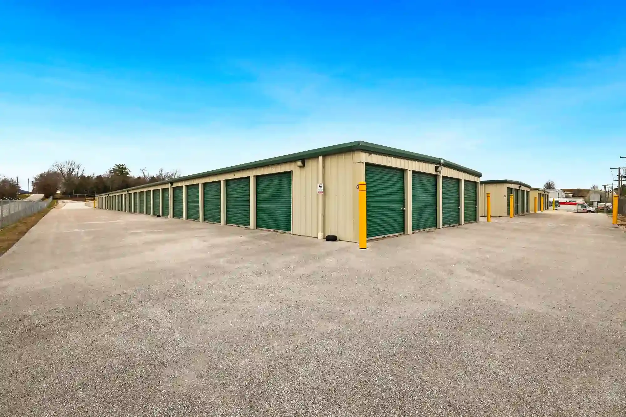Drive up storage units