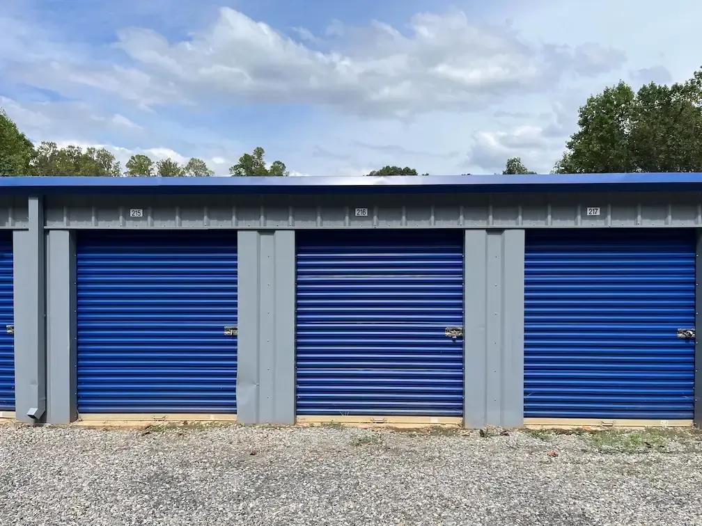 Drive up storage units