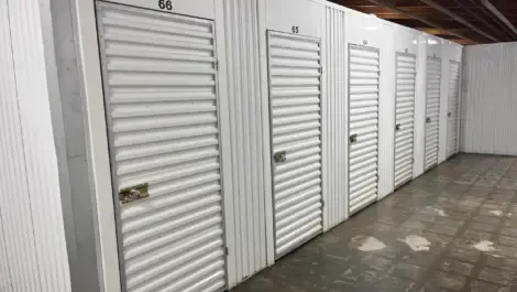 Indoor small storage units at KO Storage facility in Topeka
