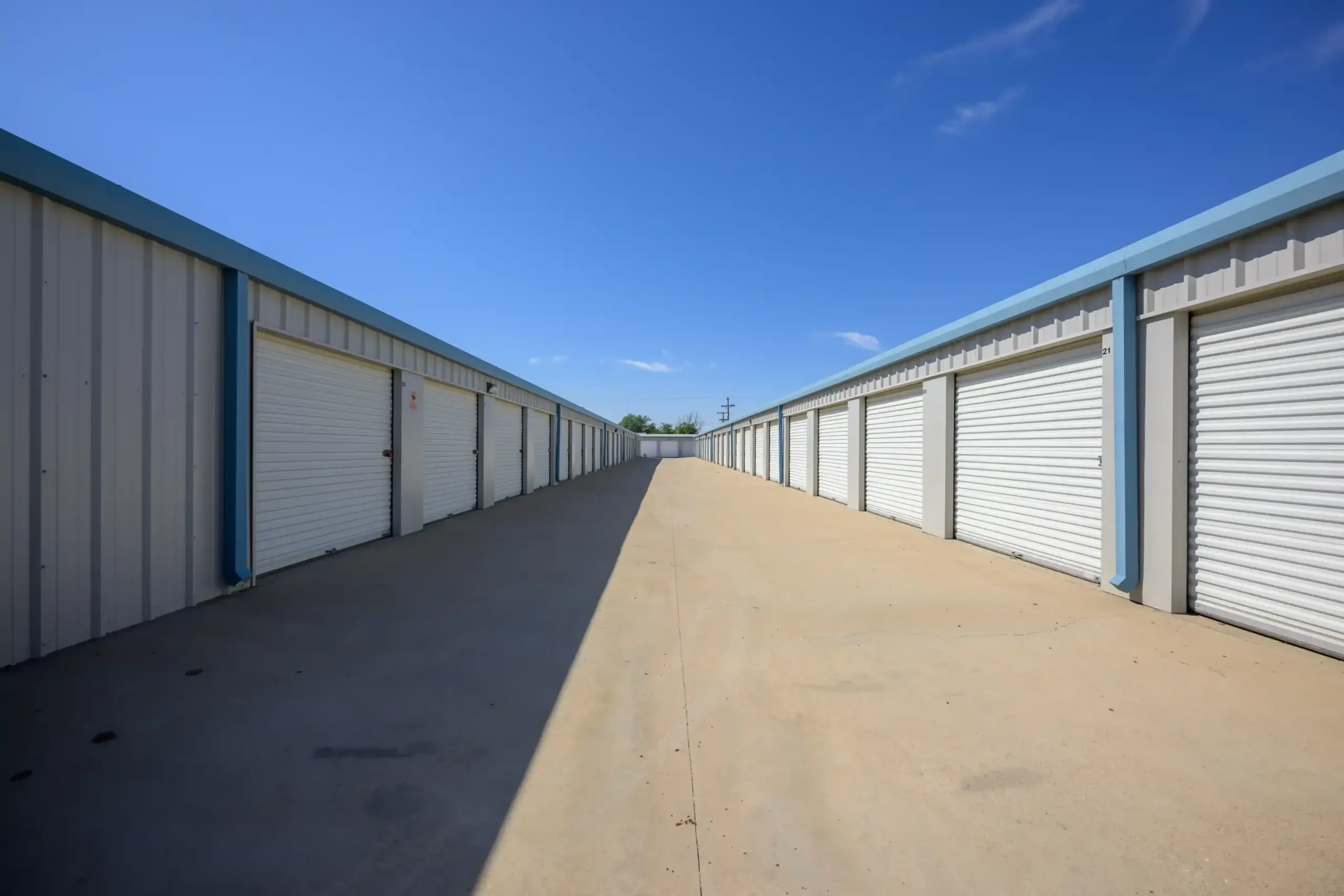 Drive up storage units