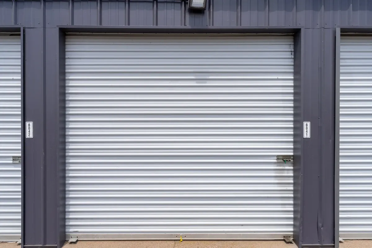 storage unit door