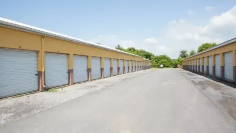 Safe self storage units with 24-hour security features