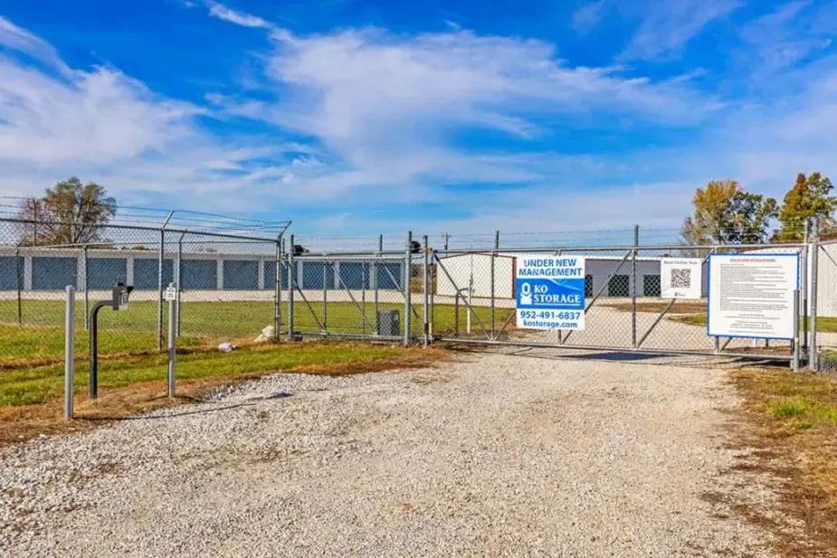 The entrance gate for the Moberly facility.