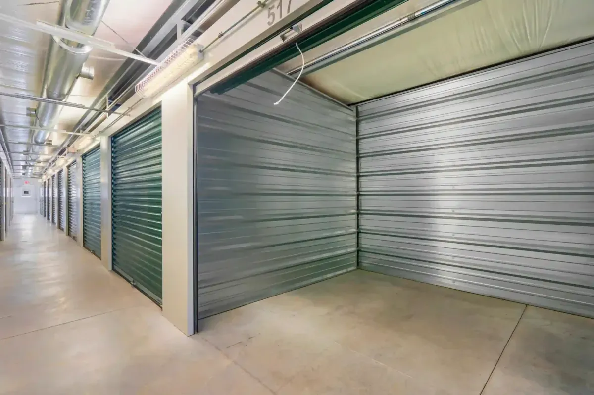 An open indoor smaller unit.