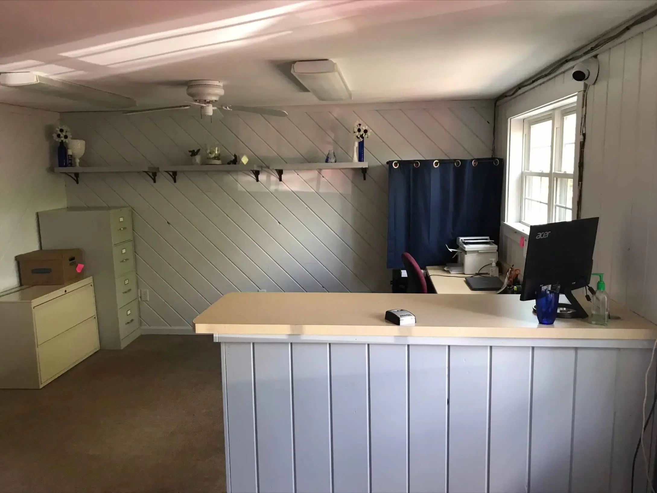 Interior view of ko storage windham 964 roosevelt trail office space